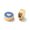 304 Stainless Steel Enamel Beads STAS-L022-096G-01-1