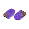 Resin & Wood Pendants WOOD-F015-13D-2