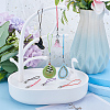 180Pcs 6 Colors Polyester Cord Mobile Making Cord Loops AJEW-GF0008-55-4
