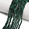 Natural Malachite Beads Strands X-G-C262-A02-3mm-2