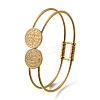 201 Stainless Steel Bangles for Women BJEW-R014-02G-4