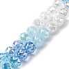 Transparent Glass Beads Strands GLAA-Q009-01D-1