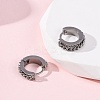 304 Stainless Steel Hoop Earrings EJEW-D331-13P-1