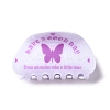 Butterfly Pattern PVC Claw Hair Clips PHAR-M013-02A-1