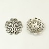Tibetan Style Alloy Bead Caps K08YD041-1
