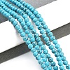 Synthetic Turquoise Beads Strands TURQ-H038-4mm-XXS09-5