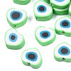 Handmade Polymer Clay Beads X-CLAY-T019-08B-1