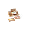 Foldable Paper Drawer Boxes with Clear Plastic Cover CON-WH0095-68A-01-8