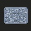 DIY Star/Heart/Flower/Music Note Shaker Filler Silicone Quicksand Molds DIY-G079-03B-4
