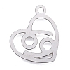 Non-Tarnish 304 Stainless Steel Pendants STAS-M228-A01-01P-2