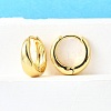 Brass Chunky Hoop Earrings for Women LS-EJEW-G297-20G-5