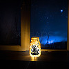 PVC Lamp Film for DIY Colorful Light Hanging Lamp Frosted Glass Jar DIY-WH0408-014-5