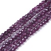 Natural Ruby Beads Strands G-I249-A33-1