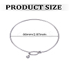 1Pc 304 Stainless Steel Bangles BJEW-LP0003-11-2