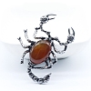 Natural Carnelian Big Pendants PW-WGB167E-07-1