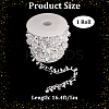 1 Roll Handmade Resin Teardrop Beaded Chains DIY-CN0003-52A-2