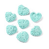 Handicraft Cotton Knitting Heart Ornament Accessories FIND-WH0116-44D-1