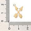 Ion Plating(IP) 304 Stainless Steel Pendants STAS-P371-025G-3