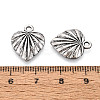 Tibetan Style Alloy Pendants TIBE-N014-35AS-3