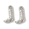 304 Stainless Steel Pendants STAS-D127-09P-1
