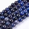 Natural Agate Round Beads Strand X-G-L084-10mm-27-1