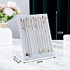 Velvet Necklace Organizer Display Stands for 12 Necklaces PW-WG61009-06-1