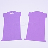 Hair Clip Display Cards DIY-WH0167-86R-1