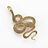 Snake Brooch JEWB-N007-009G-FF-1