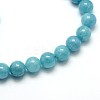 Natural Quartz Beads Strands X-G-O047-07-8mm-5
