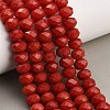 Faceted Dyed Natural White Jade Beads Strands GG-CBAE966-01B-D-1