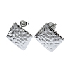 Tarnish Resistant 201 Stainless Steel Stud Earrings EJEW-K270-16P-1