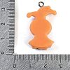 Halloween Theme Resin Pendants RESI-M046-01N-3