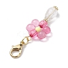 Flower Acrylic Pendant Decorations HJEW-JM01879-5