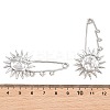 Sun 304 Stainless Steel Safety Pins Brooch Findings SA-CBA098D-13C-P-3