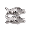 Non-Tarnish 304 Stainless Steel Pendants STAS-C059-03P-2