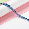 Transparent Glass Beads Strand GLAA-F112-02H-2