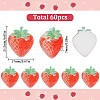 60Pcs Opaque Resin Cabochons DIY-SC0028-30A-2