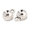 Tibetan Style Alloy Tube Bails FIND-Z099-03AS-2