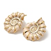 304 Stainless Steel Conch Stud Earrings LS-EJEW-A147-02G-2