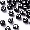 Opaque Acrylic Beads MACR-N008-40C-1