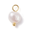 Natural Cultured Freshwater Pearl Charms LS-X-PALLOY-JF01098-03-2