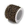 304 Stainless Steel Enamel Cable Chains CHS-R020-02G-10-3