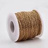 Ion Plating(IP) 304 Stainless Steel Cable Chains CHS-R002-0.5mm-G-4