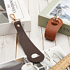 4Pcs 2 Colors Imitation Leather Hat Clips FIND-GF0008-14D-7