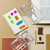 Retro Stainless Steel Metal Cutting Dies Stencils DIY-WH0242-286-3