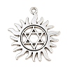 Tibetan Style Alloy Pendants AL-CBA1187-09A-AS-1