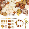 Silicone Beads Round Rubber Bead 15MM Loose Spacer Beads for DIY Supplies Jewelry Keychain Making FIND-TA0008-90A-2