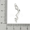 Brass Micro Pave Cubic Zirconia Pendants LS-KK-M326-13D-P-3