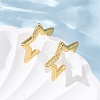 304 Stainless Steel Stud Earrings for Women EJEW-L296-032G-01-2