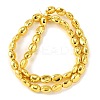 Electroplate Glass Beads Strands EGLA-V001-04E-1